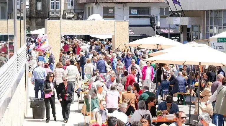 Mercadillo en la zona